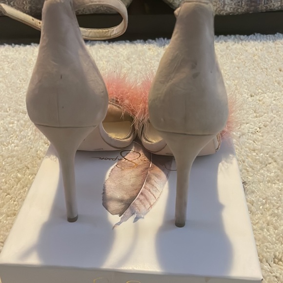 Jessica Simpson Jolinda Lux Feather High-heel sandal - Picture 2 of 13